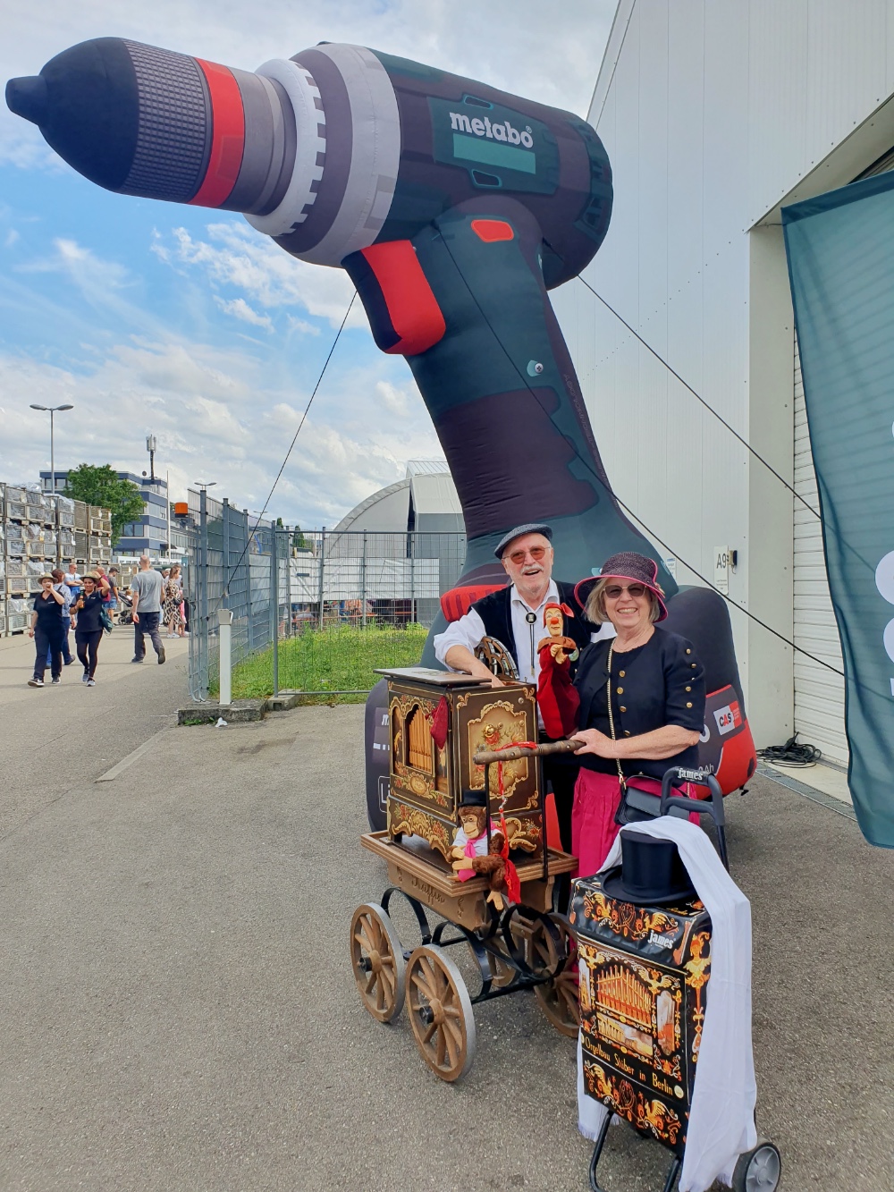 Michael und Edith Scheck bei Metabo